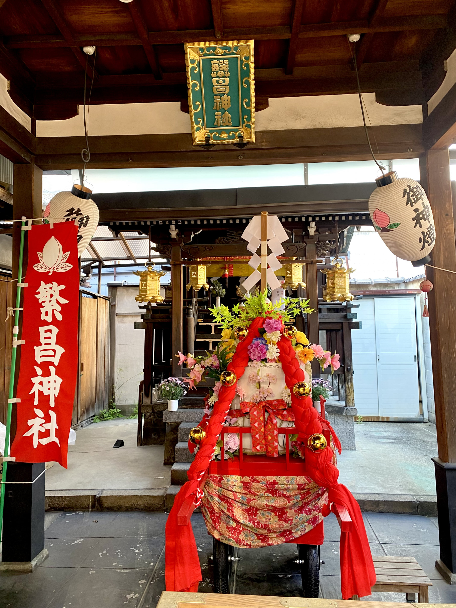 繁昌神社とお神輿そしてレッスンの良い変化